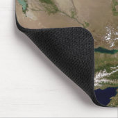 Balkhash-See in Ostkasachstan Mousepad (Ecke)