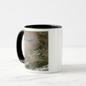 Balkhash-See in Ostkasachstan Tasse (Vorderseite Links)