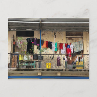 Balkon, Casco Viejo (Altstadt), Panama Stadt Postkarte