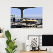 Balkon, GUS (Theta) 2008 Poster (Heimbüro)