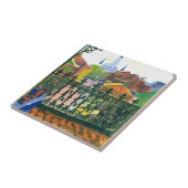 Balkon im französischen Viertel Fliese (Seite)