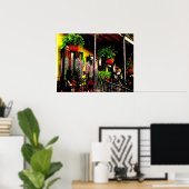 Balkon im französischen Viertel Poster (Heimbüro)