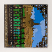 Balkon im französischen Viertel Puzzle (Horizontal)