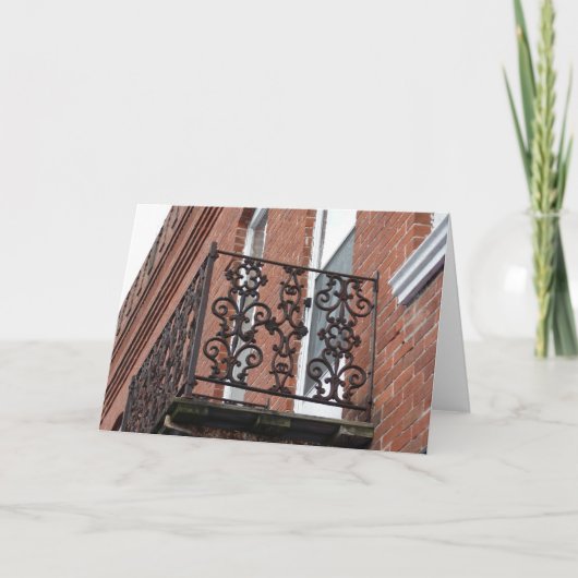 Balkon Karte (Vorderseite)