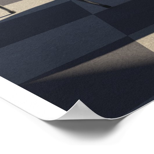 Balkon Poster (Ecke)