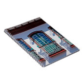 Balkone auf der Fassade in Diamantina, Minas Gerai Notizblock (Rechte Seite)