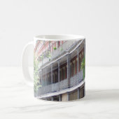 Balkone im französischen Viertel Kaffeetasse (Vorderseite Links)