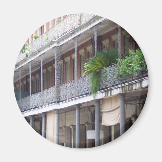 Balkone im französischen Viertel Magnet (Vorne)