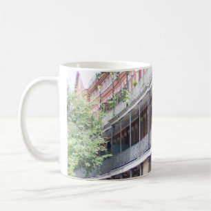 Balkone im French Quarter Kaffeetasse