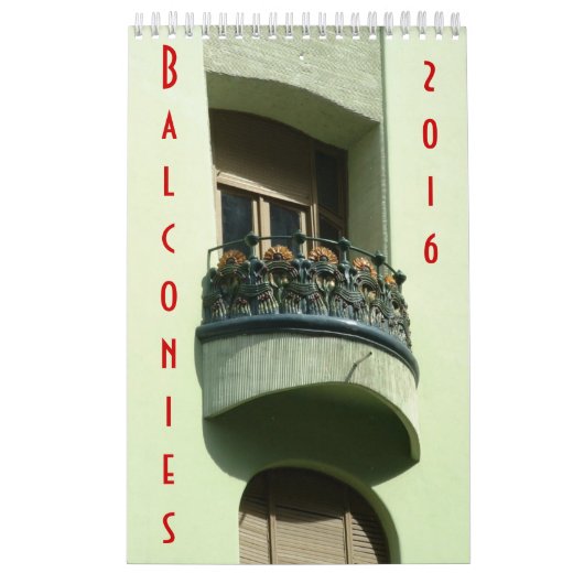 Balkone - Kalender - 2016 (Titelbild)