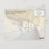 Balkonhaus, Mesa Verde National Park, CO Postkarte (Rückseite)