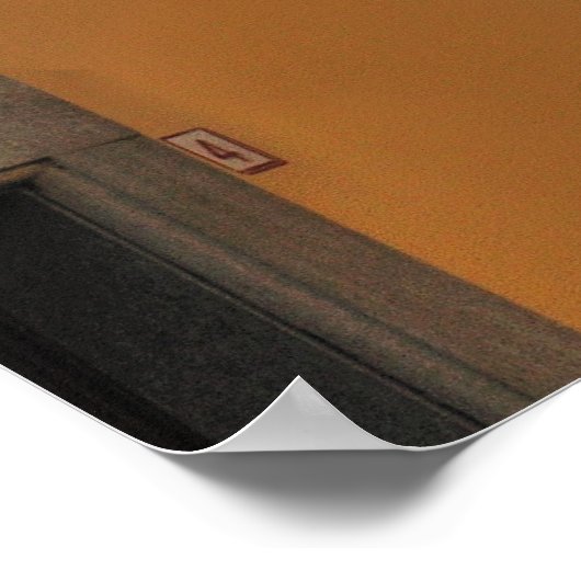 Balkons und Türposter Poster (Ecke)