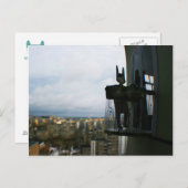 Balkony Postkarte (Vorne/Hinten)