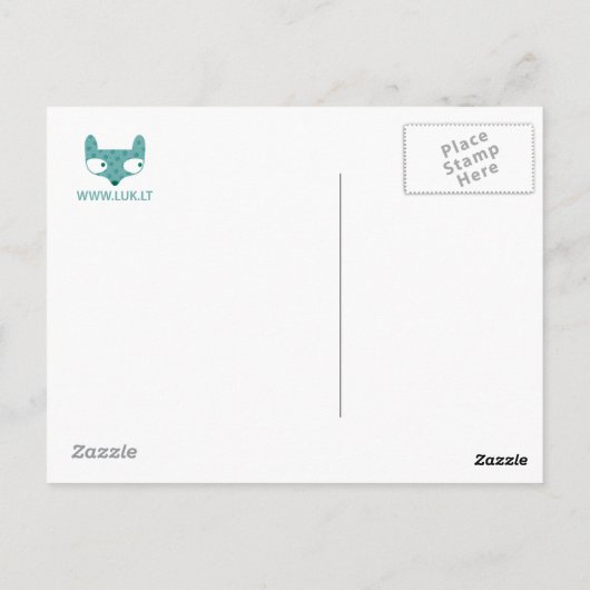 Balkony Postkarte (Rückseite)