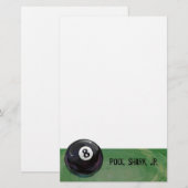 Ball 8 briefpapier (Vorne/Hinten)