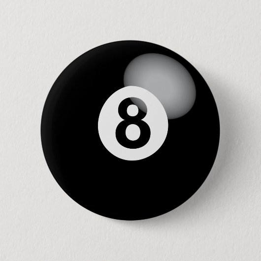 Ball 8 button (Vorderseite)