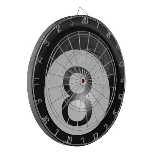 Ball 8 dartscheibe (Vorderseite Links)
