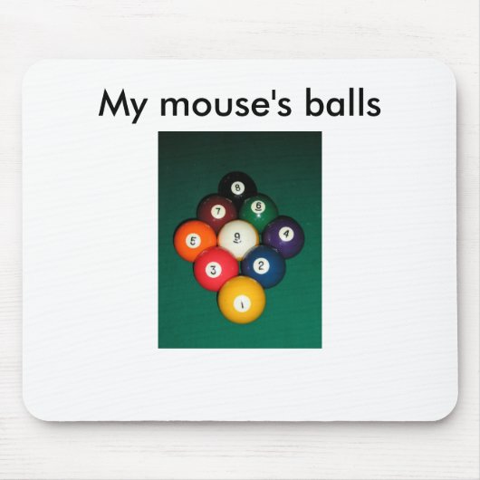 Ball 9 mousepad (Vorne)