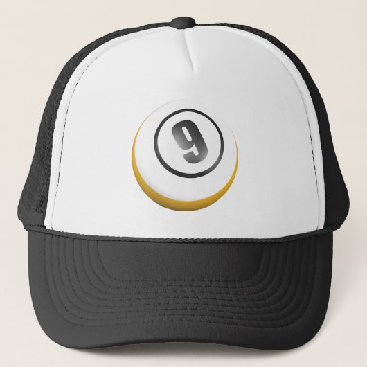 Ball 9 truckerkappe (Vorderseite)