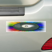 Ball acht autoaufkleber (Auf Auto)