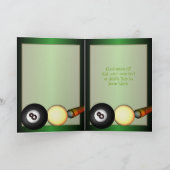 Ball acht karte (Innenseite)