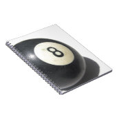 Ball acht notizblock (Rechte Seite)