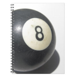 Ball acht notizblock