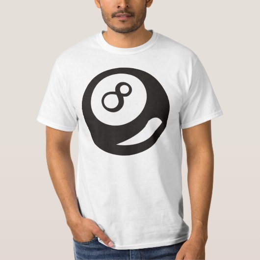 Ball acht T-Shirt (Vorderseite)