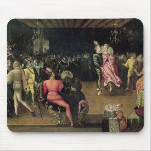 Ball am Gericht von Valois Mousepad
