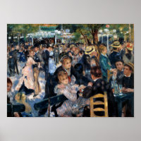 Ball am Moulin de la Galette, Auguste Renoir
