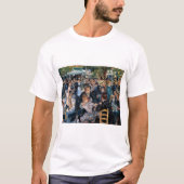 Ball am Moulin de la Galette, Auguste Renoir T-Shirt (Vorderseite)