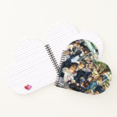 Ball am Moulin de la Galette Party Renoir Notizblock (Innenseite)