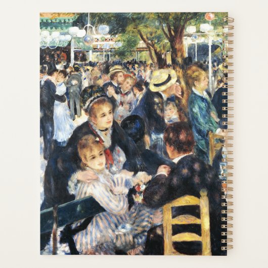 Ball am Moulin de la Galette Party Renoir Planer (Rückseite)