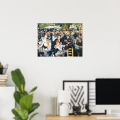 Ball am Moulin de la Galette Party Renoir Poster (Heimbüro)