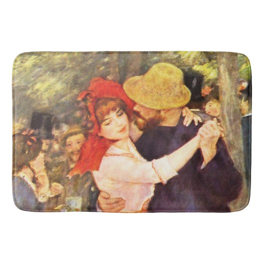 Ball am Moulin de la GaletteAuguste Renoir Badematte (Vorderseite)