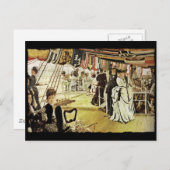 Ball an Bord Postkarte (Vorne/Hinten)