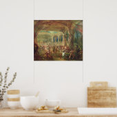 Ball an der Oper de Paris Poster (Küche)