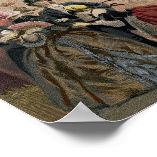 Ball an der Oper Poster (Ecke)