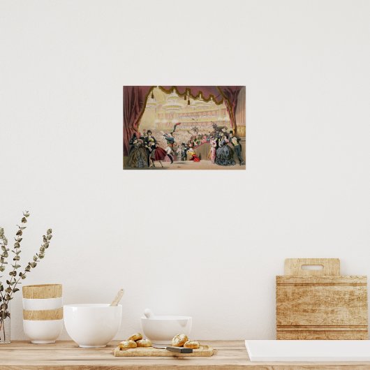 Ball an der Oper Poster (Küche)