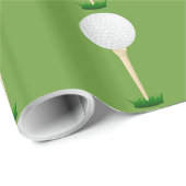 Ball auf Abschlagpapier. Geschenkpapier (Rolleneckpunkt)