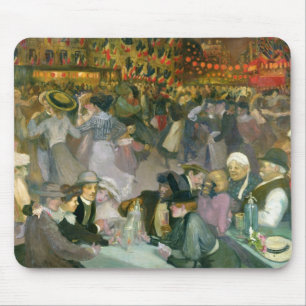 Ball auf dem am 14. Juli Mousepad