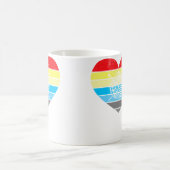 Ball aus Garn und Stricknadeln stricken Kaffeetasse (Mittel)