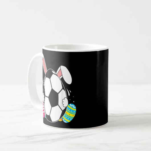 Ball Ball Bunny Oars Eizellen Osterhasen Kaninchen Kaffeetasse (Vorderseite Links)