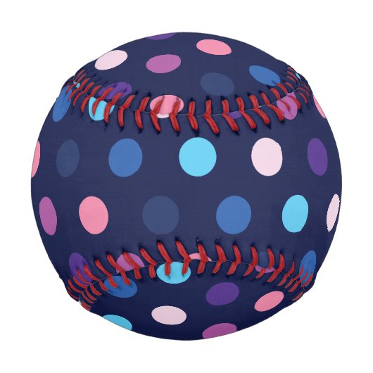 Ball Baseball Polka Punkte (Vorderseite)