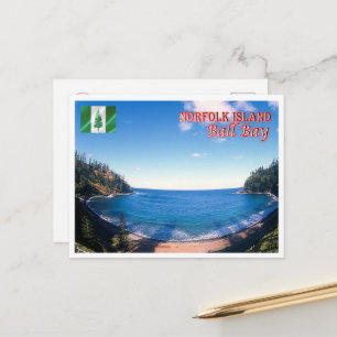 Ball Bay - Norfolk Island - Postkarte