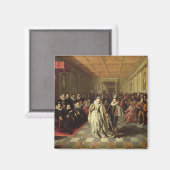 Ball beim Gericht Henri III Magnet (Vorderseite/Rückseite)