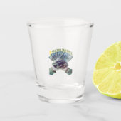 BALL BIS WIR SCHUHGLAS FALLEN SCHNAPSGLAS (Vorderseite)