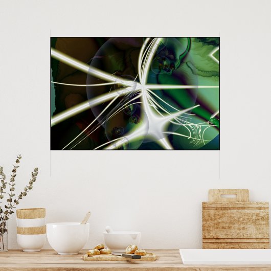 Ball-Blitz Poster (Küche)