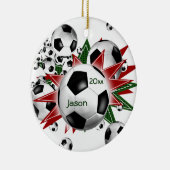 Ball Blowout Keramikornament (Rechts)