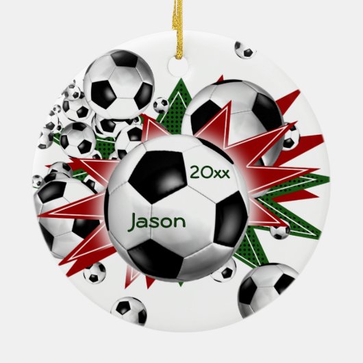 Ball Blowout Keramikornament (Hinten)